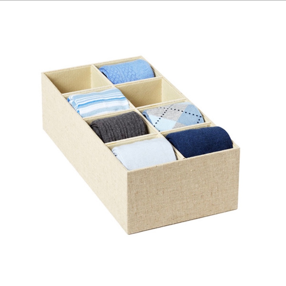 Container Store Narrow 8-Section Drawer Organizer